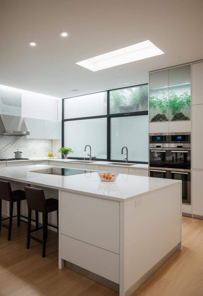 2. Aquarium Island Design Spotlight