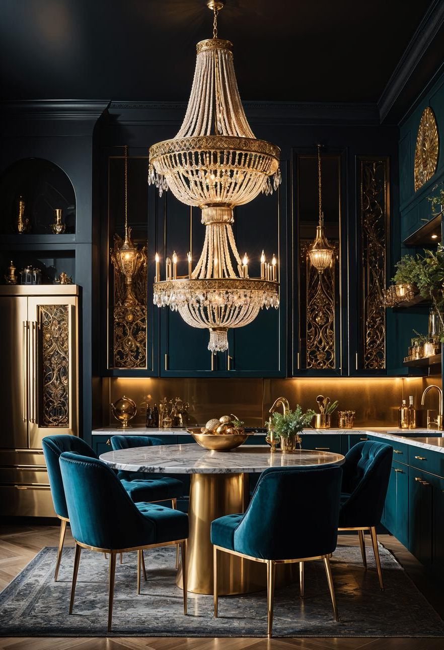 20. Glam Boho Kitchen Decor - photo 2