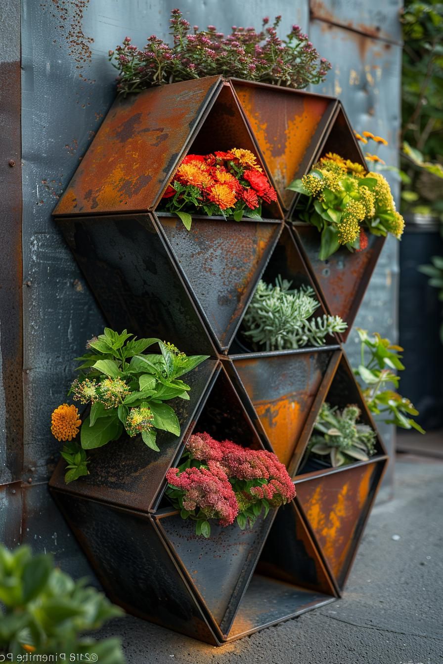 26. Metal Planter Frame Ideas - photo 3