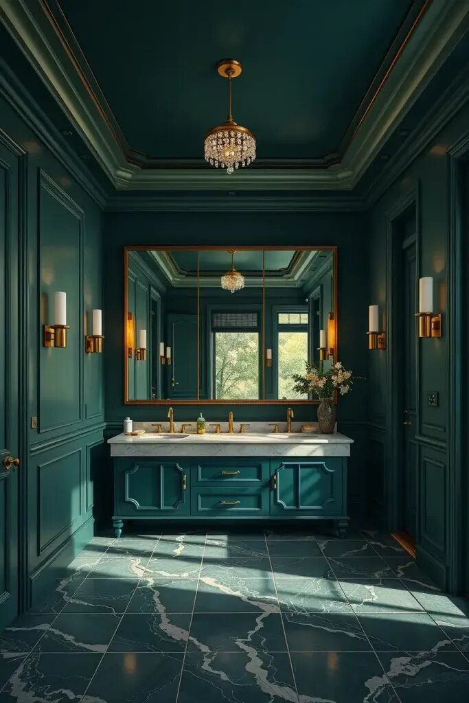 Colorful Walls and Painted Ceiling Ideas