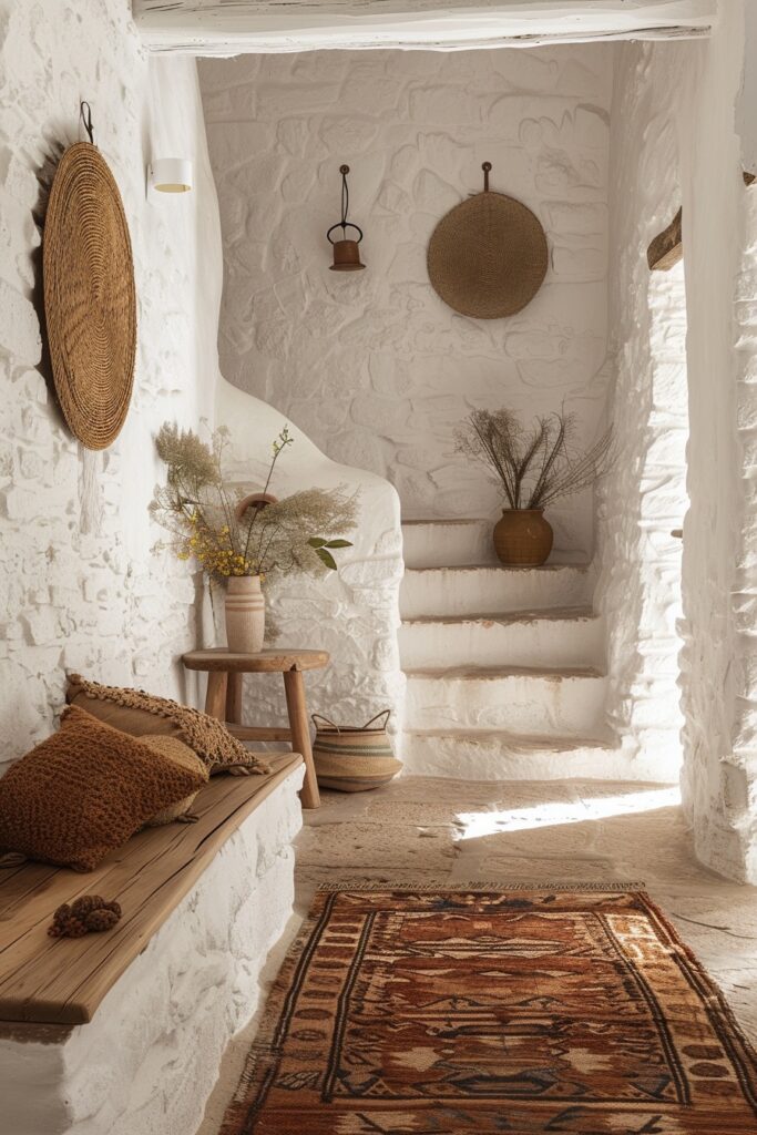 16. Desert Boho Entryway Inspiration