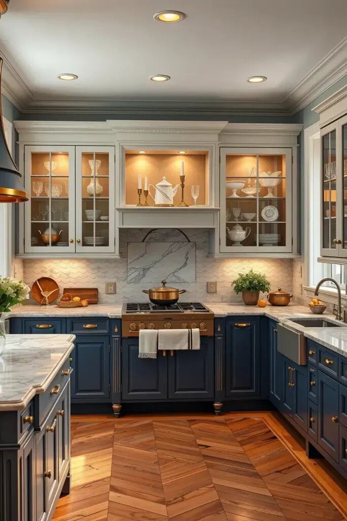 Glass-Front Cabinets for Displaying Family Treasures - photo 2