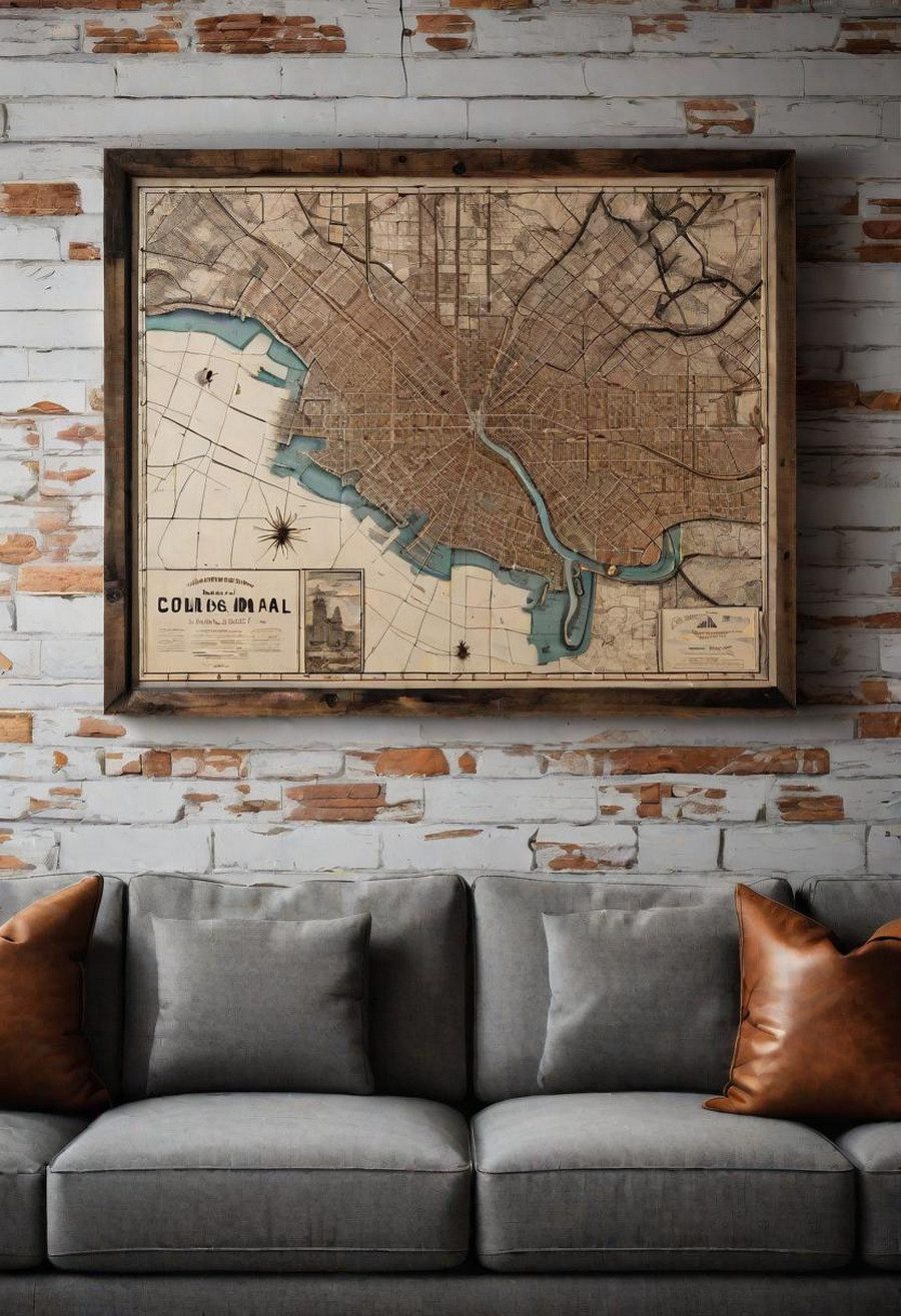 20. City Map Wall Print