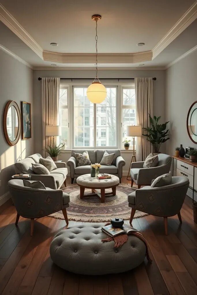 1. Cozy Setups Built For Conversation - photo 2