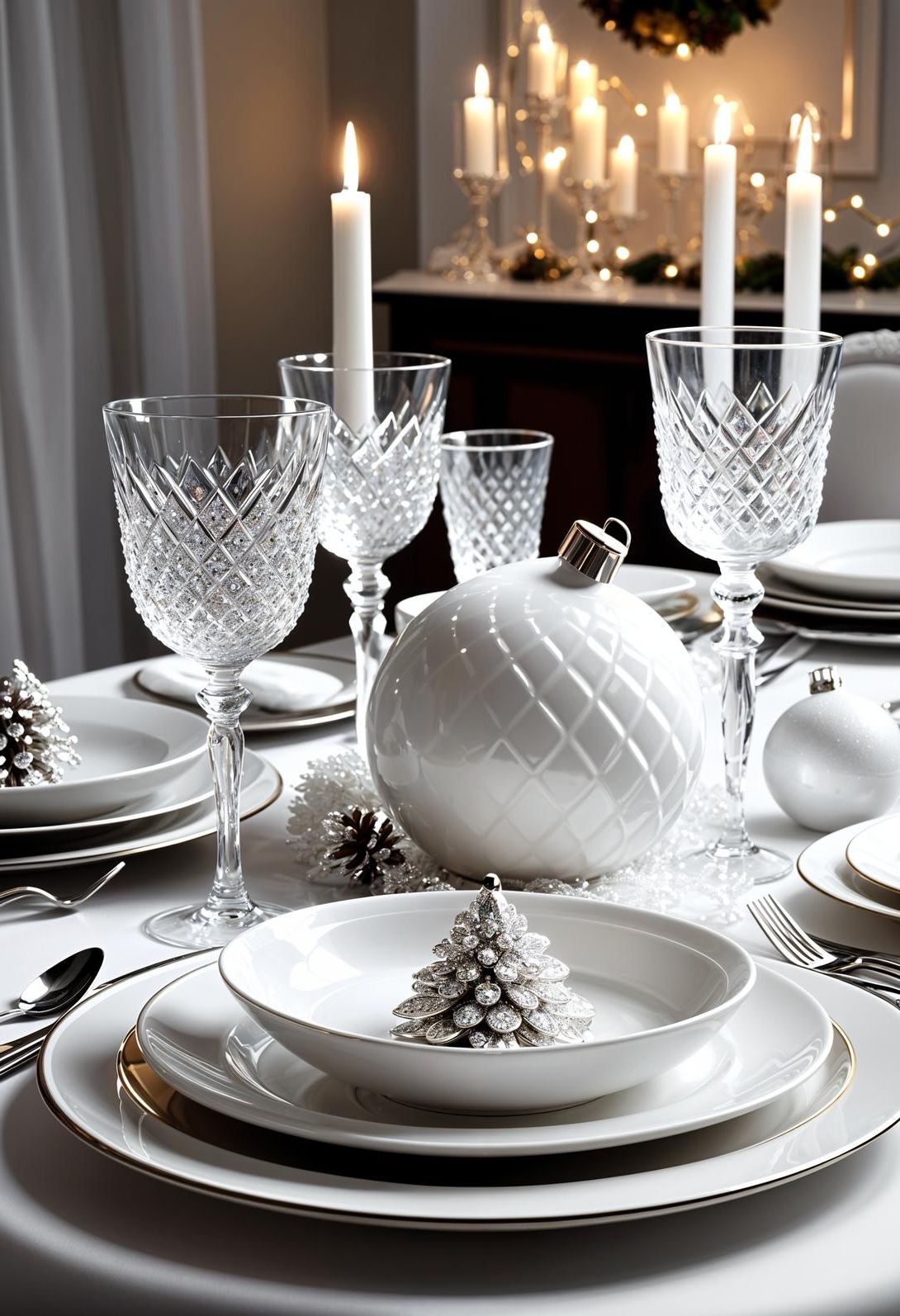 10. Chic Holiday Table Setting Ideas - photo 3
