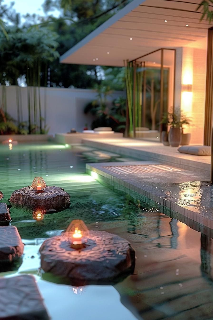18. Zen Garden Pool Design Ideas - photo 3