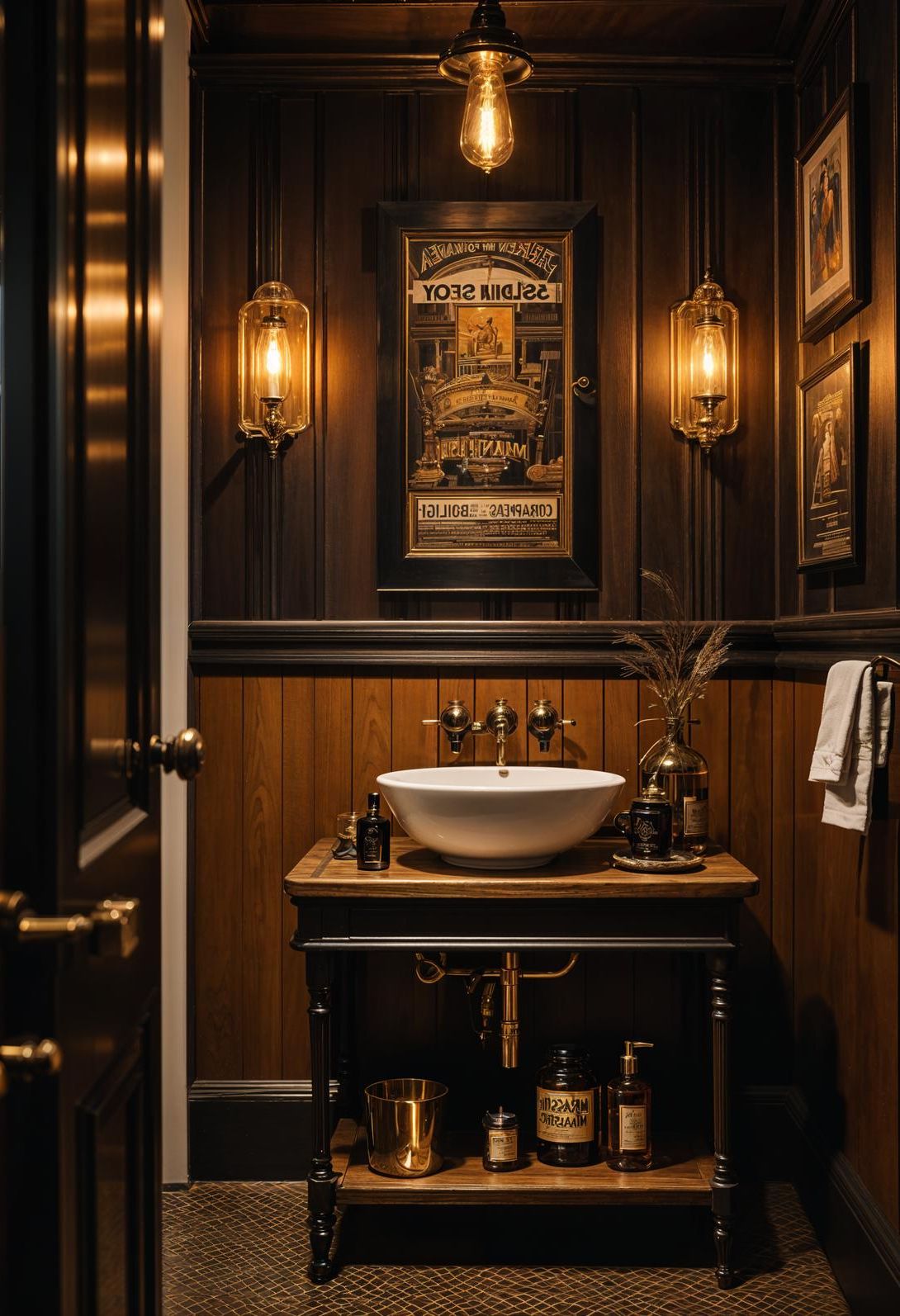 16. Vintage Glam Washstand Inspiration - photo 2