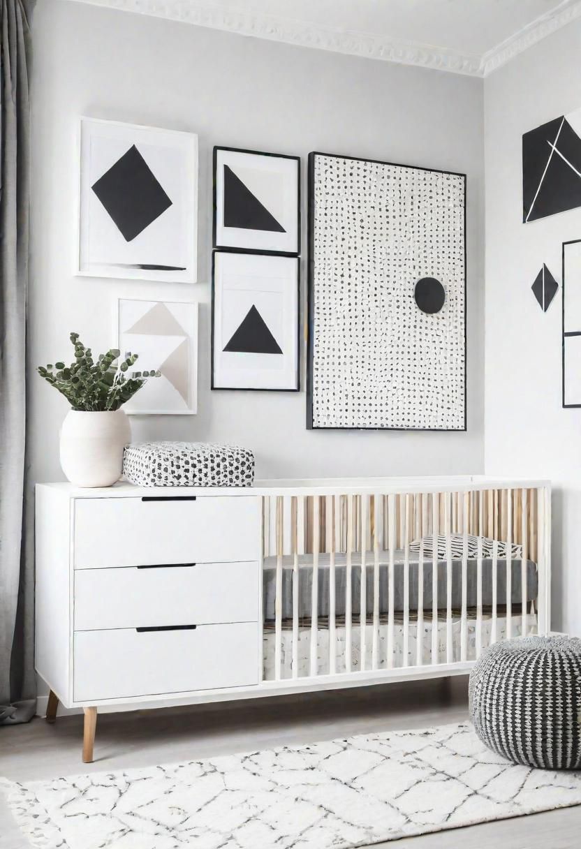 5. Minimalist Gender-Neutral Nursery Design