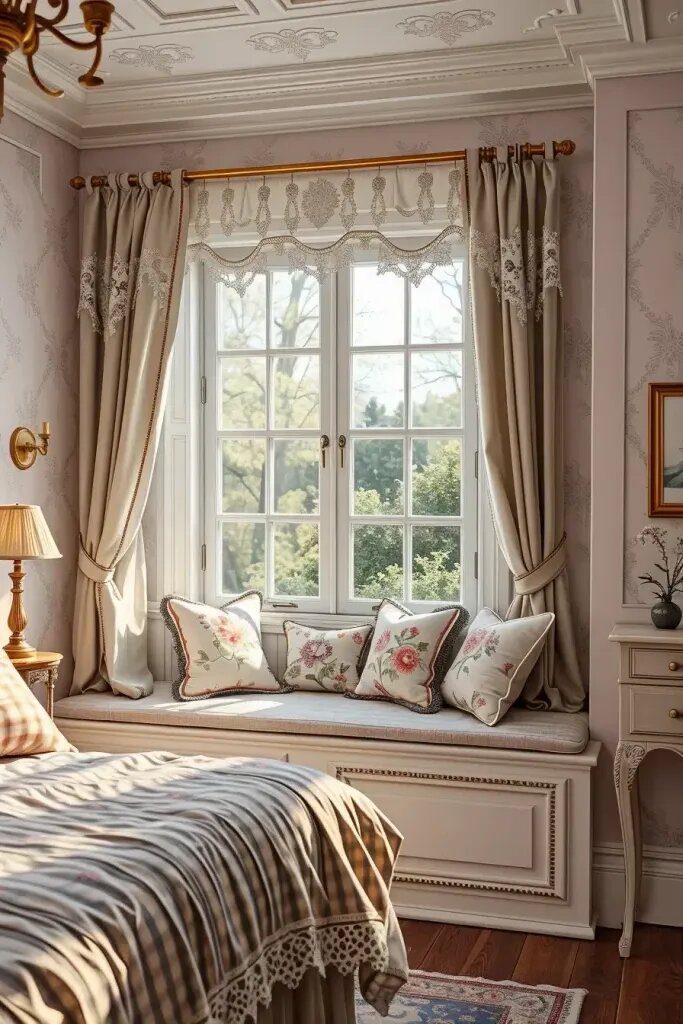 Floral Window Seats for Cozy Bedroom Corners - photo 2
