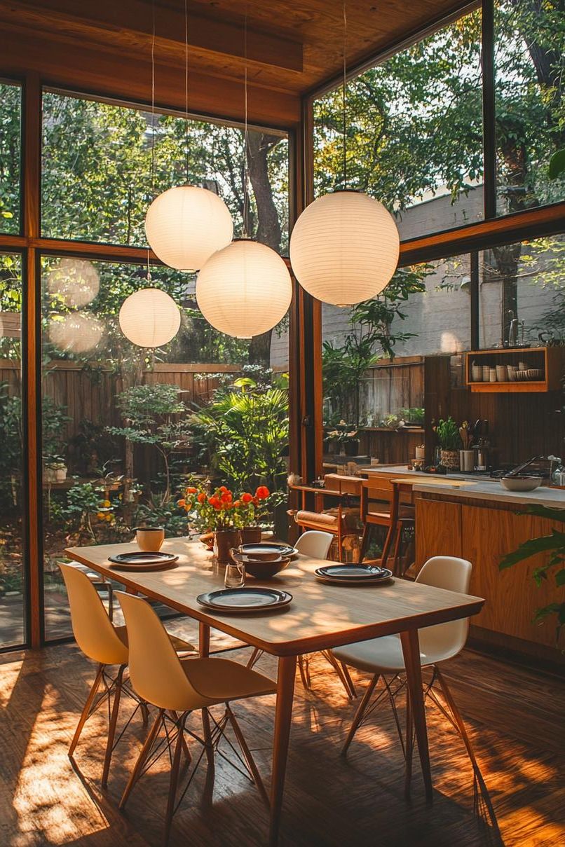 8. Sunlit Dining Rooms and Natural Light