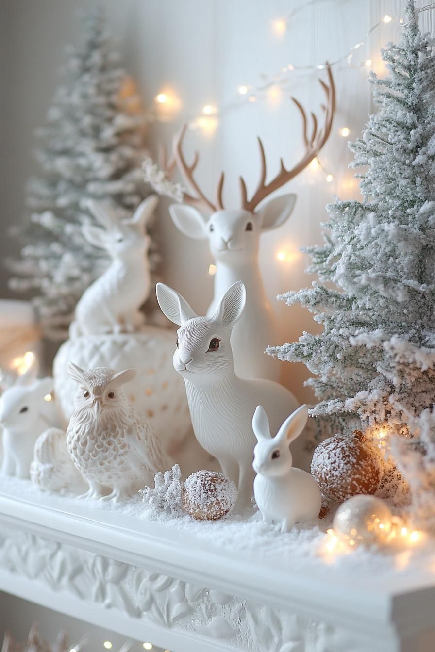 19. Figurines for a Winter Wonderland Scene - photo 2