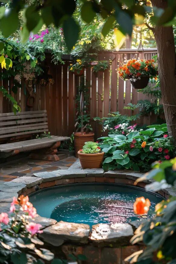 A Garden Pool Retreat Worth Escaping To