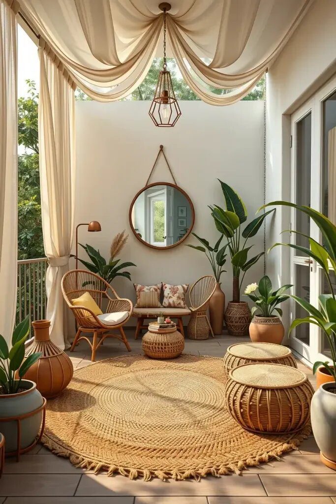 Round Rugs and Organic Shapes