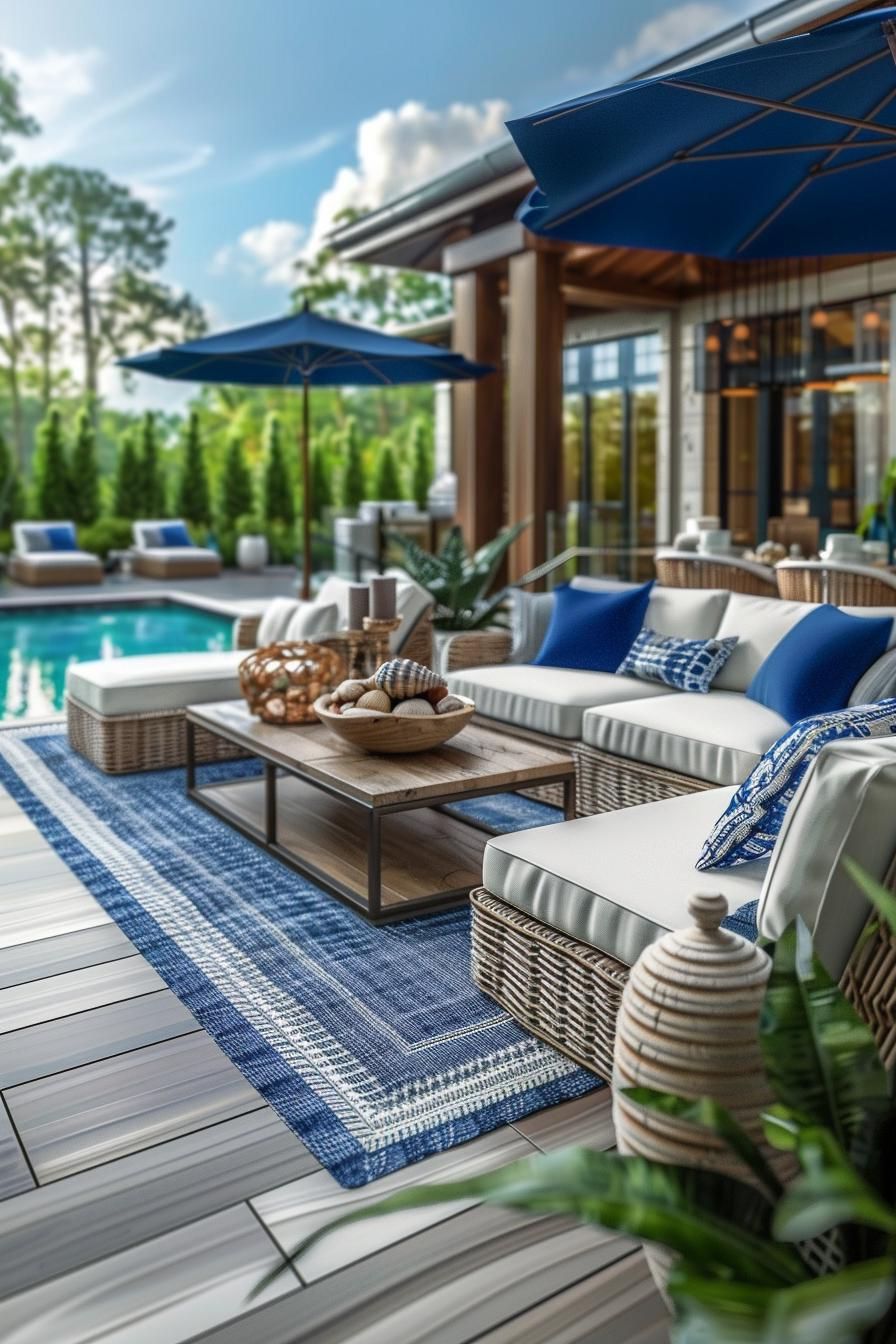 5. Nautical Pool Deck Theme - photo 2