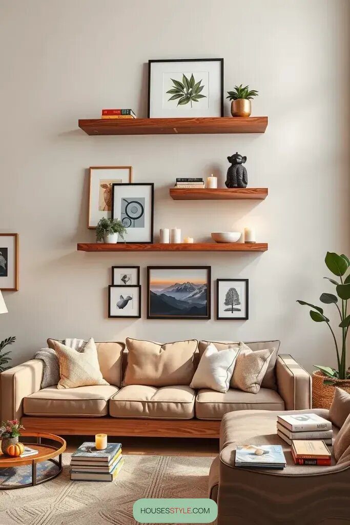 Floating Shelves for Display and Storage - photo 2