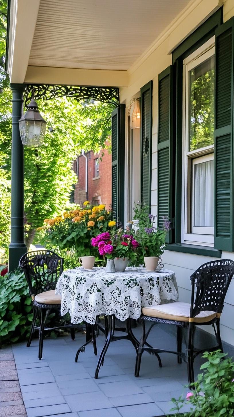 27. Parisian Cafe Inspired Style