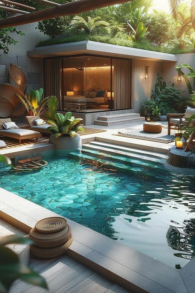 5. Sustainable Backyard Pool Design Ideas - photo 2