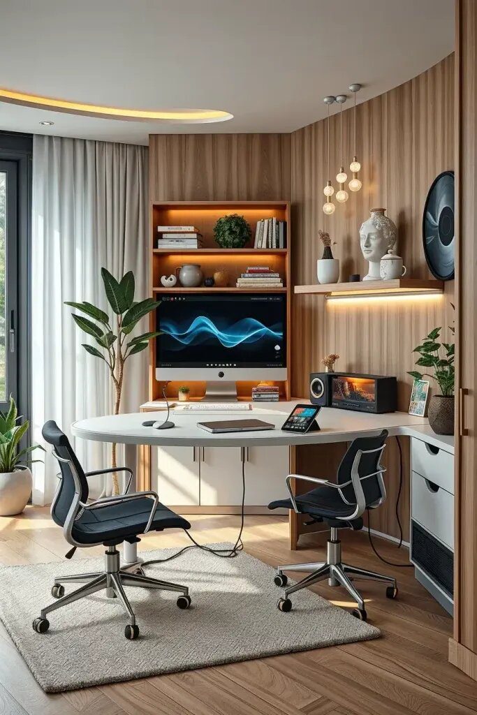 How To Blend Technology Into Your Home Office - photo 2