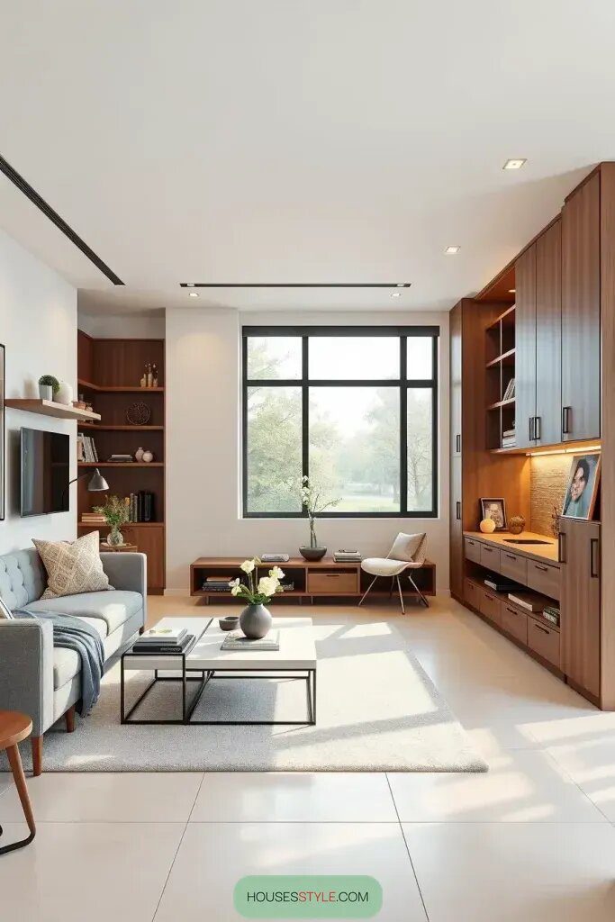 Smart Storage Ideas for Contemporary Minimalist Rooms