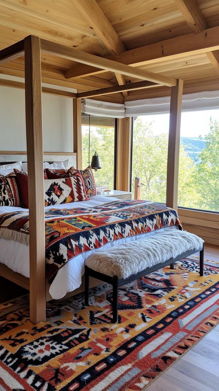 7. Add Bold Aztec-Inspired Textile Prints - photo 2