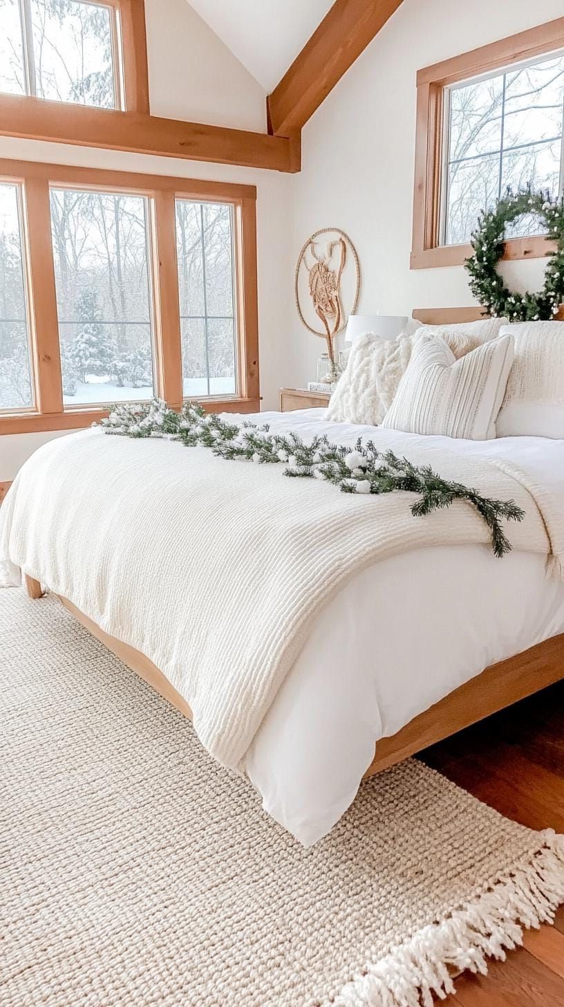20. Faux Snow for Cozy Winter Boho