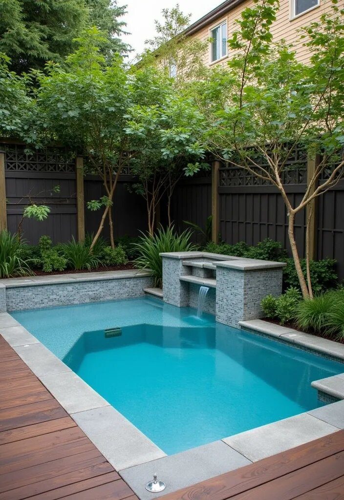 9. Plunge Pools Add Compact Luxury
