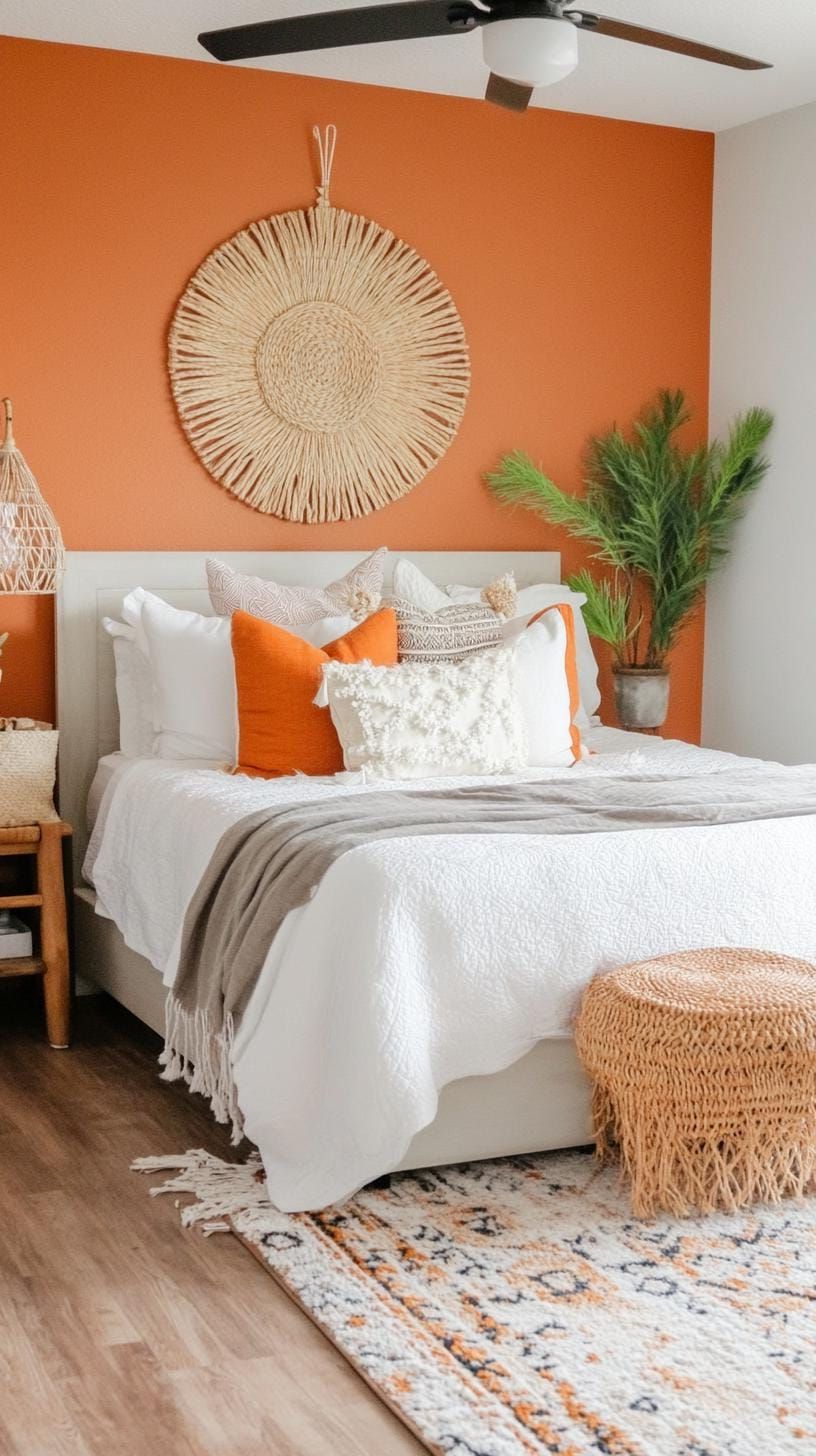 15. Painted Accent Wall Idea - photo 4