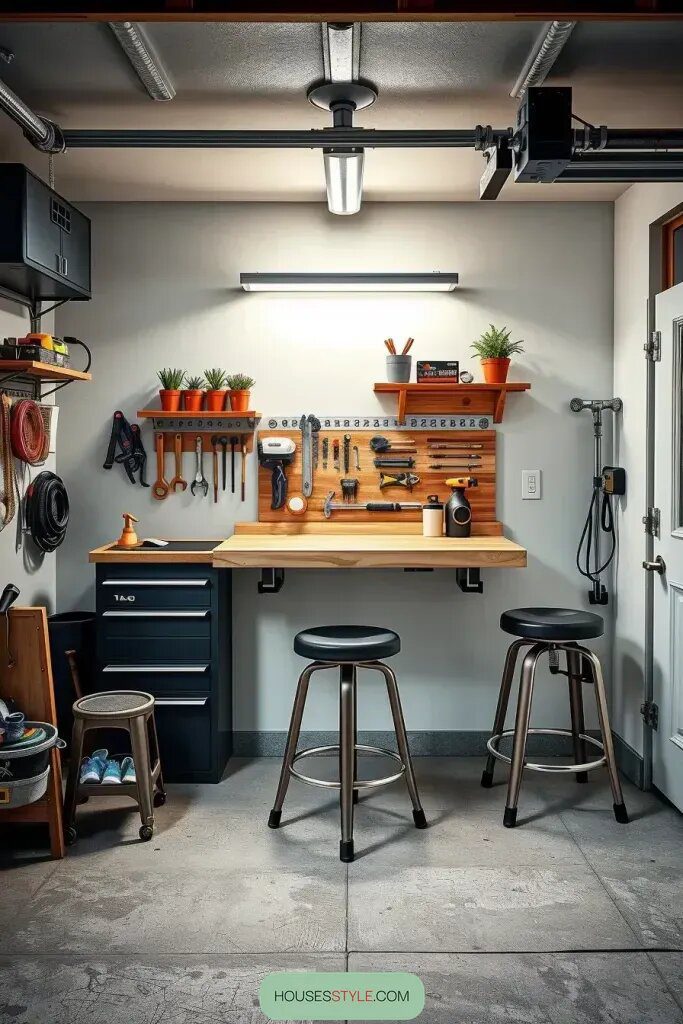 Set Up a Folding Table for Your Workspace - photo 2