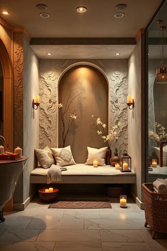 Create A Candle-Lit Reading Or Meditation Nook