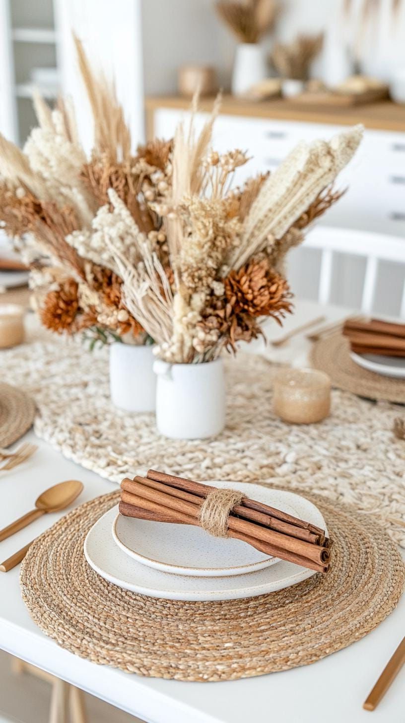 6. Cinnamon-Spiced Winter Floral Centerpieces - photo 3