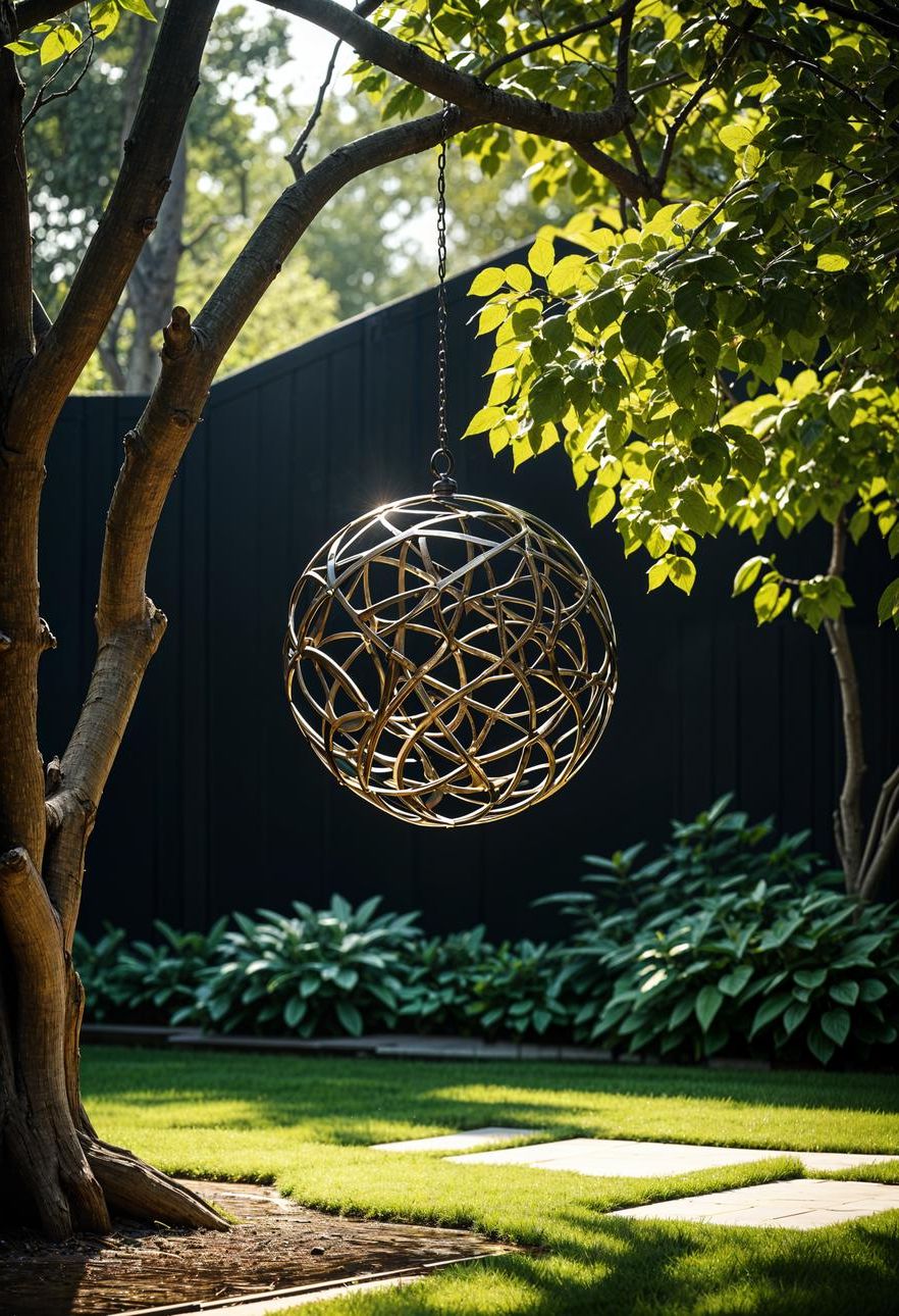 21. Metal Orb Sculpture Designs