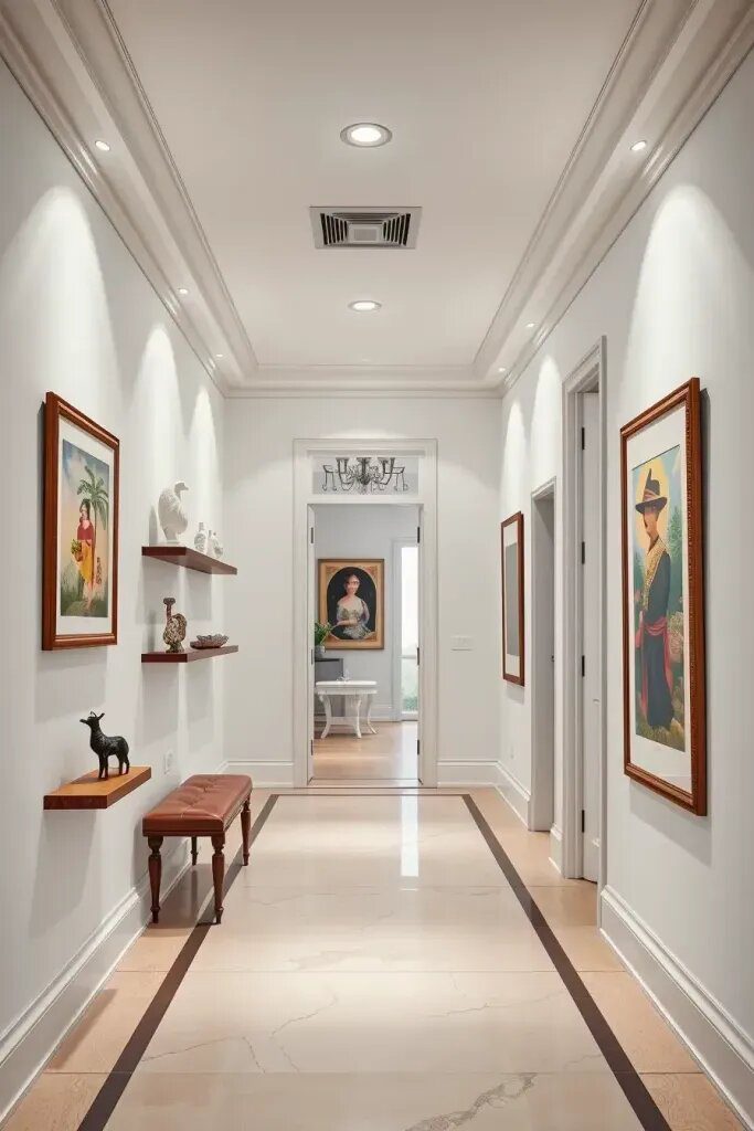 Turning a Hallway Into an Art Showcase - photo 2