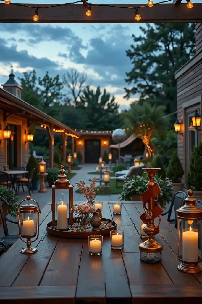Lanterns and Hurricanes for Warm Evening Light - photo 2