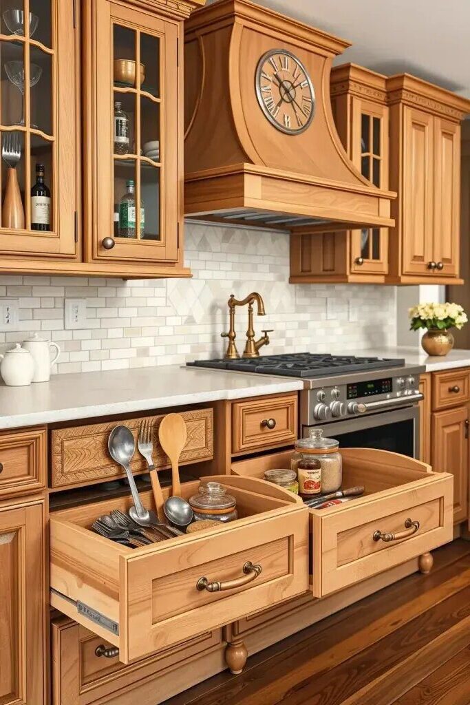 Wooden Drawer Inserts That Stay Organized