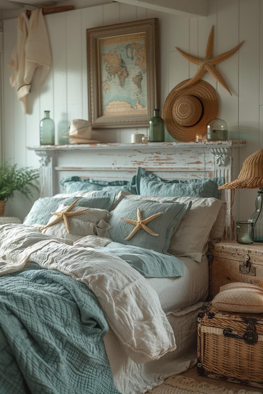 9. Coastal Boho Bedroom Nightstands - photo 3