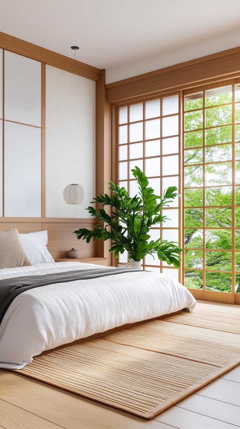 5. Calm Japanese-Inspired Design