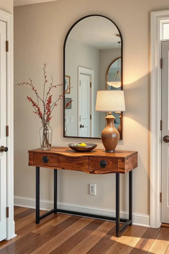 Live Edge Console and Entry Table Ideas - photo 2