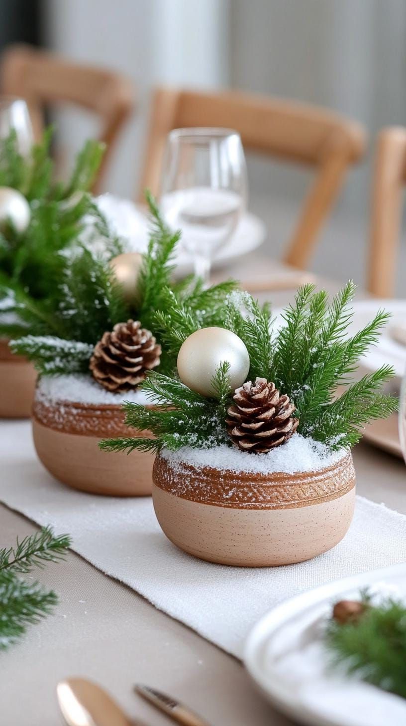 15. Frosty Flora in Earthy Containers - photo 2