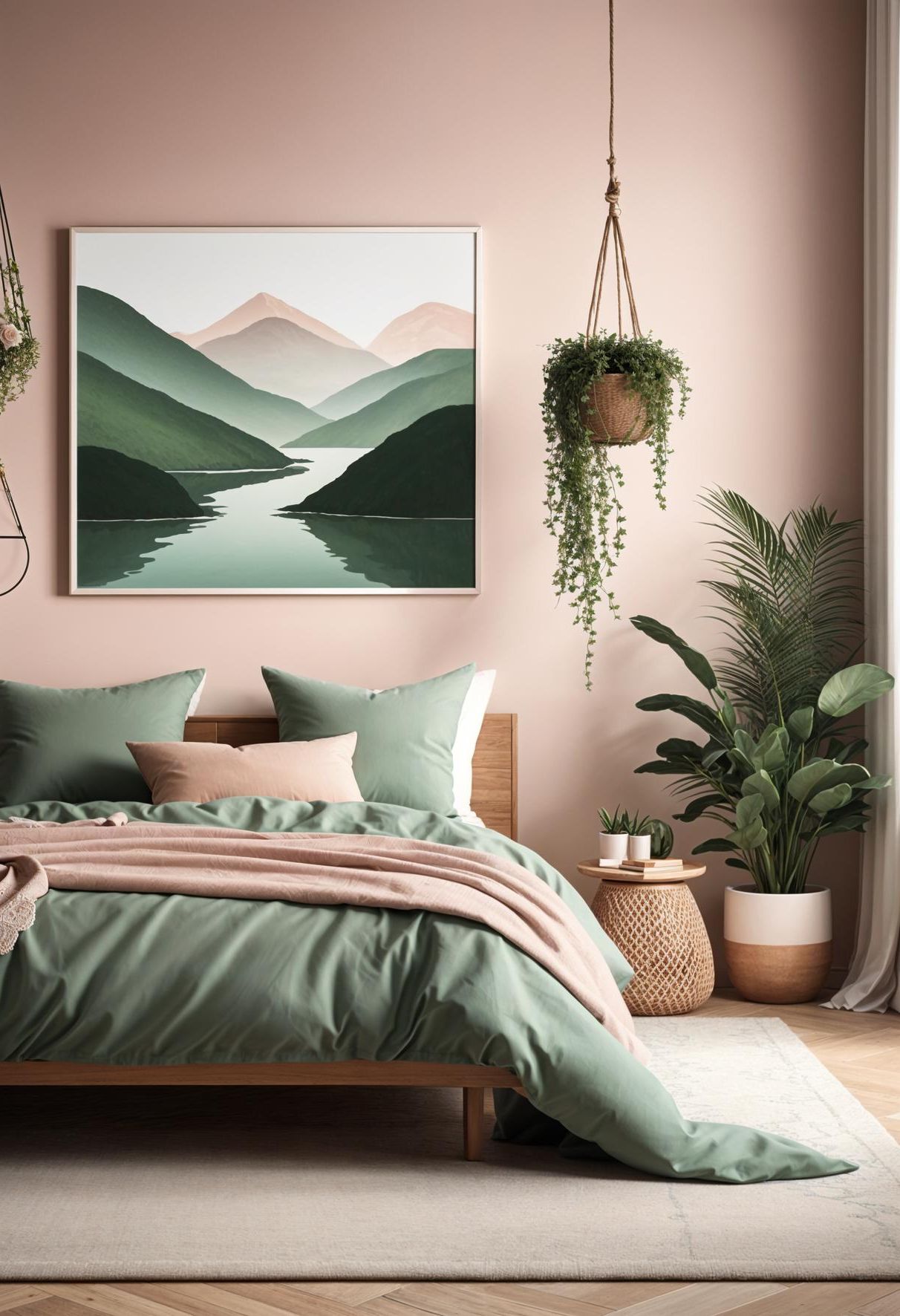10. Matching Hanging Plant Holder Ideas