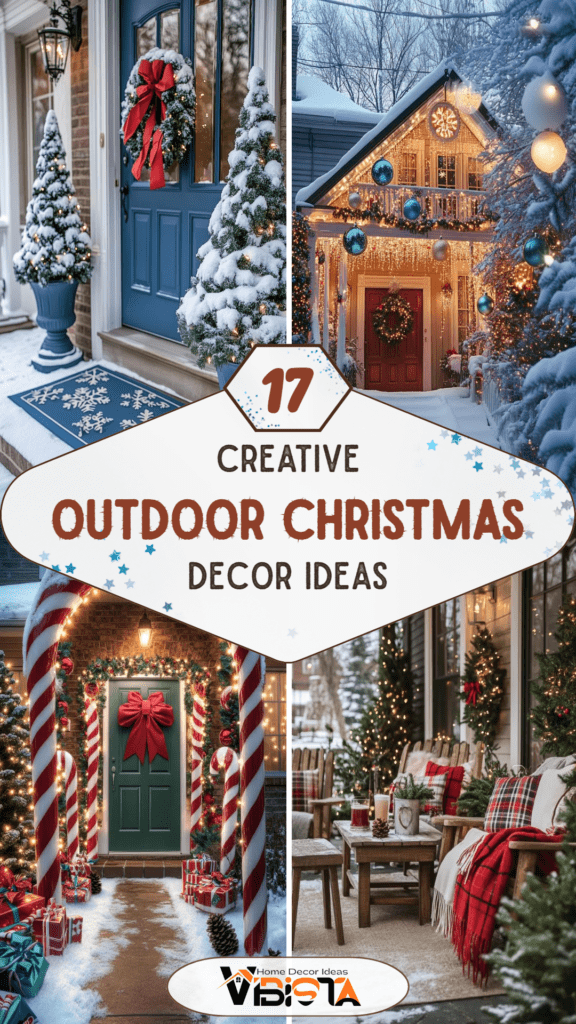17 Creative Outdoor Christmas Decor Ideas For 2025