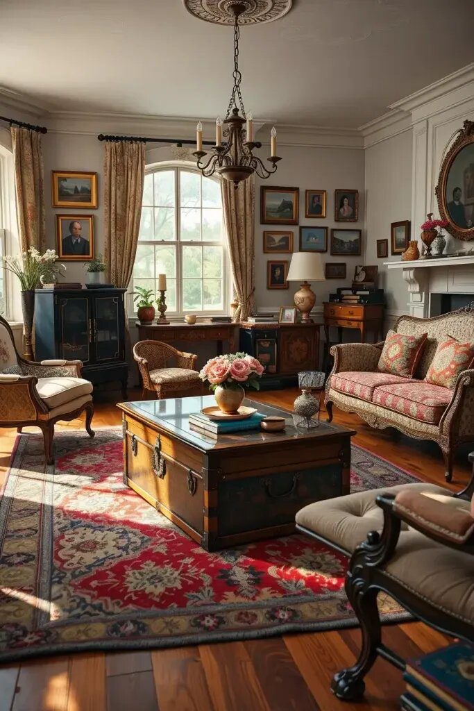 Vintage Coffee Tables With History Built In