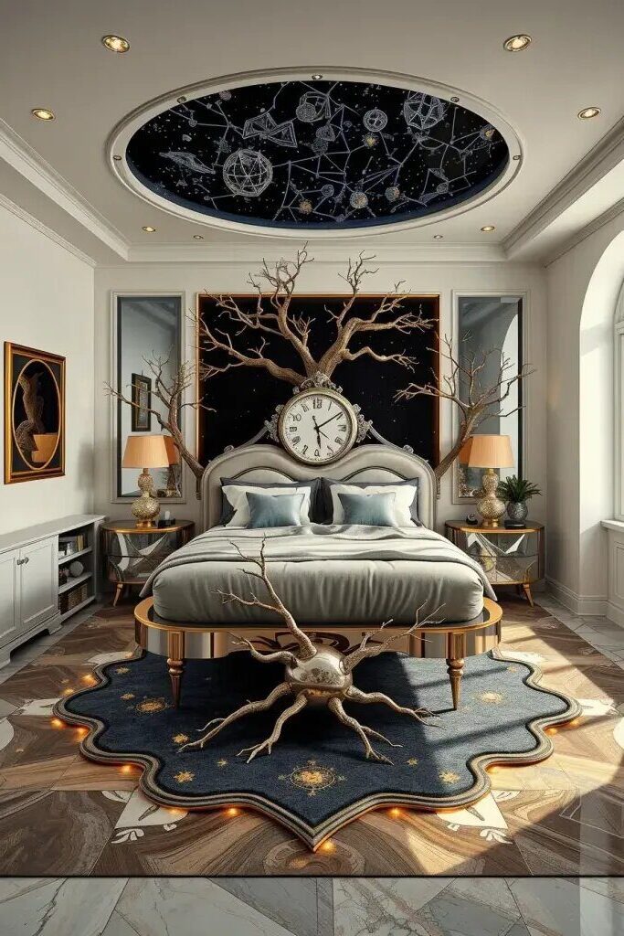 Styling a Bedroom as a Complete Work of Surreal Art - photo 2