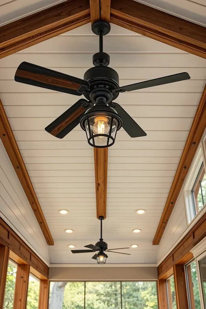 Ceiling Details: Fans, Beams, And Finishes