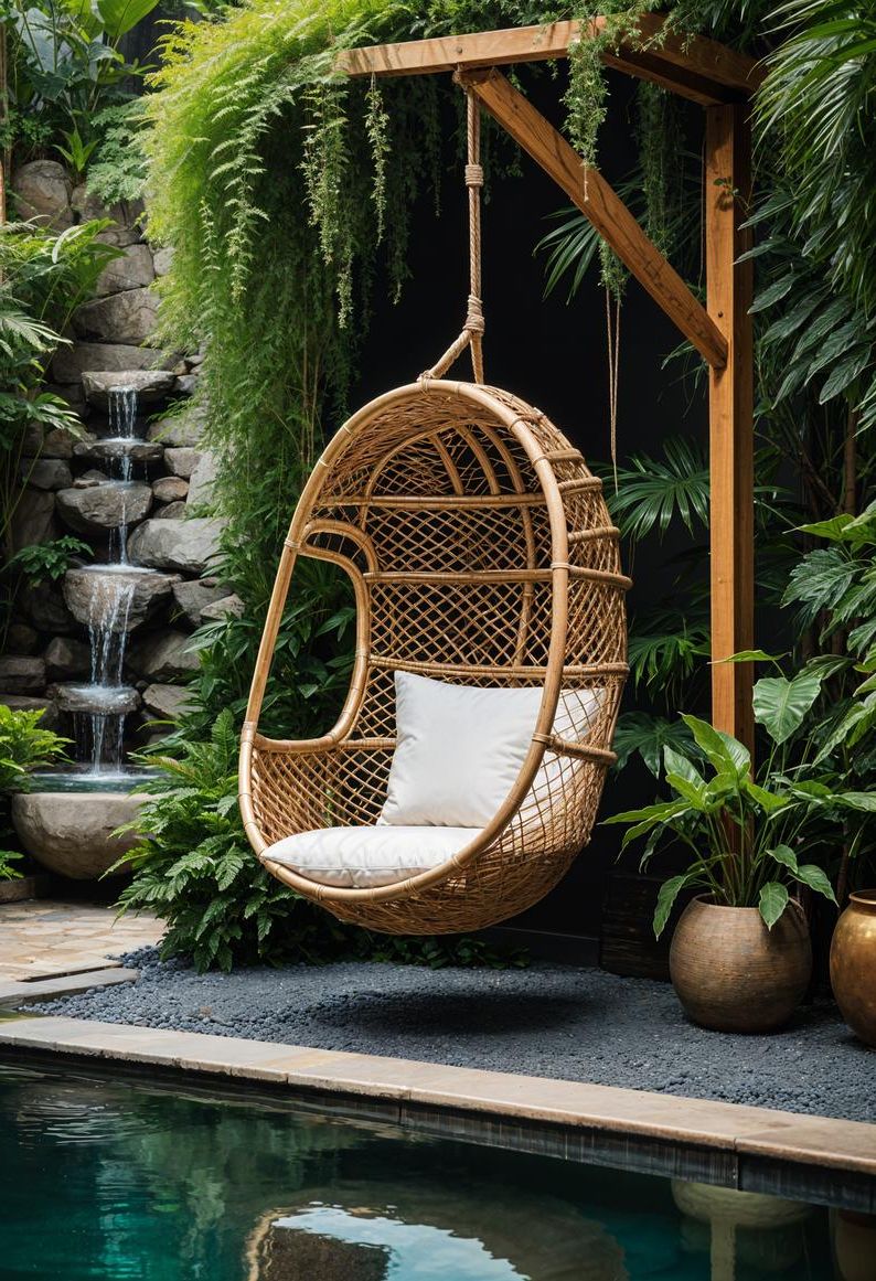 1. Peaceful Zen Corner with Bamboo Accents - photo 2