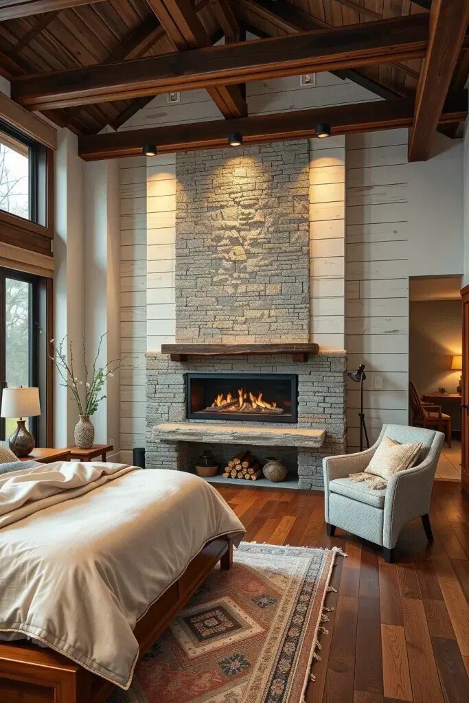 Contemporary Fireplaces for Country Warmth - photo 2