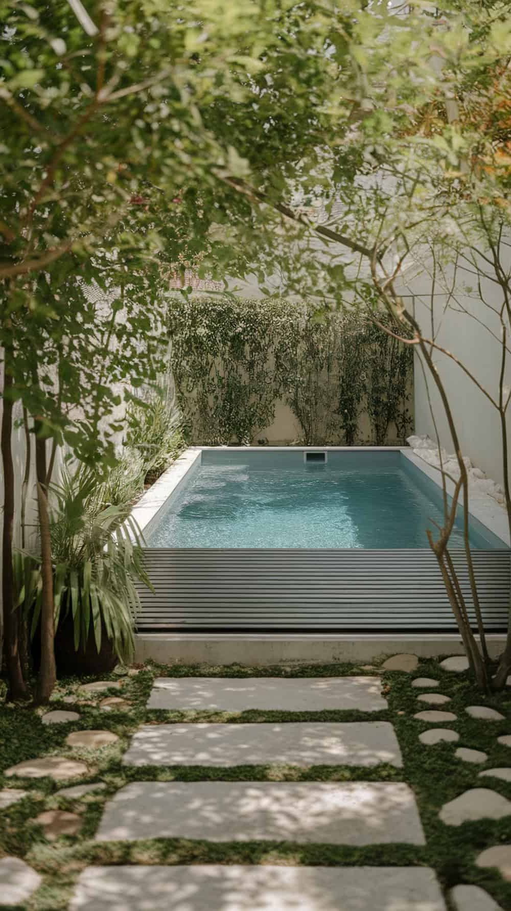 Pool Design With a Movable Deck