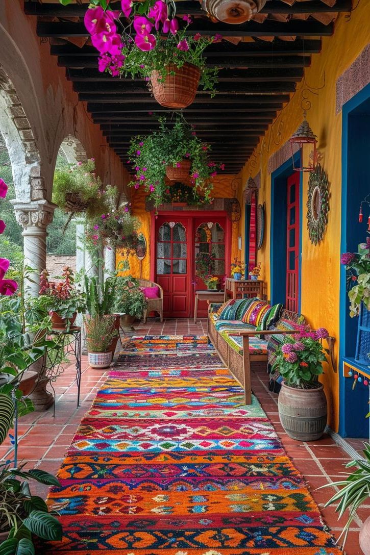 11. Woven Oaxacan Rugs for a Cozy Patio - photo 2