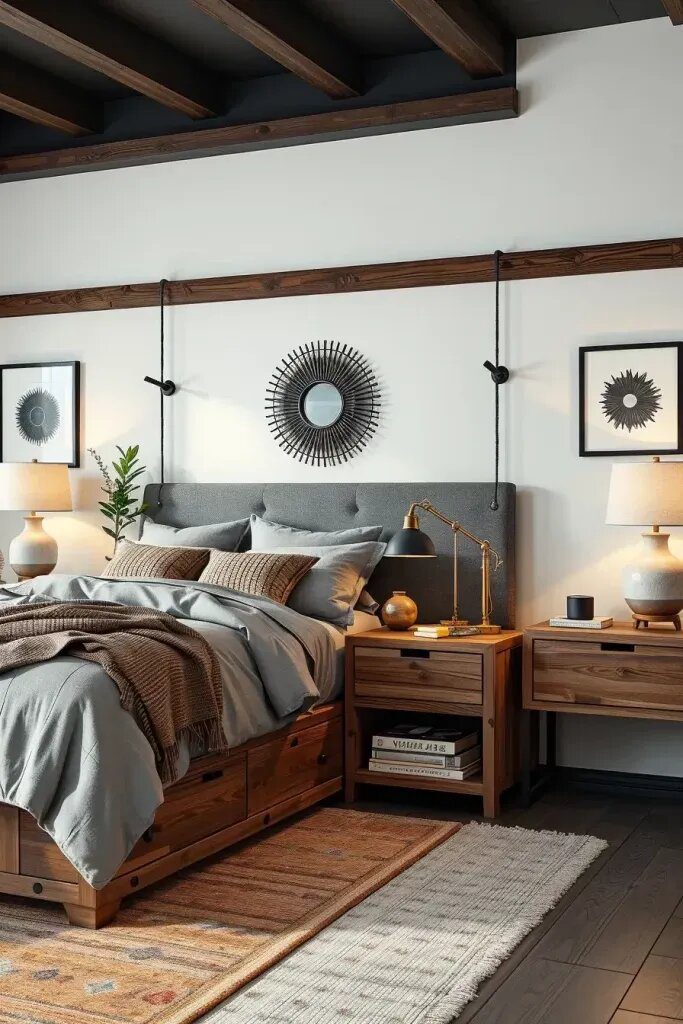 Nightstands That Blend Rustic and Modern - photo 2