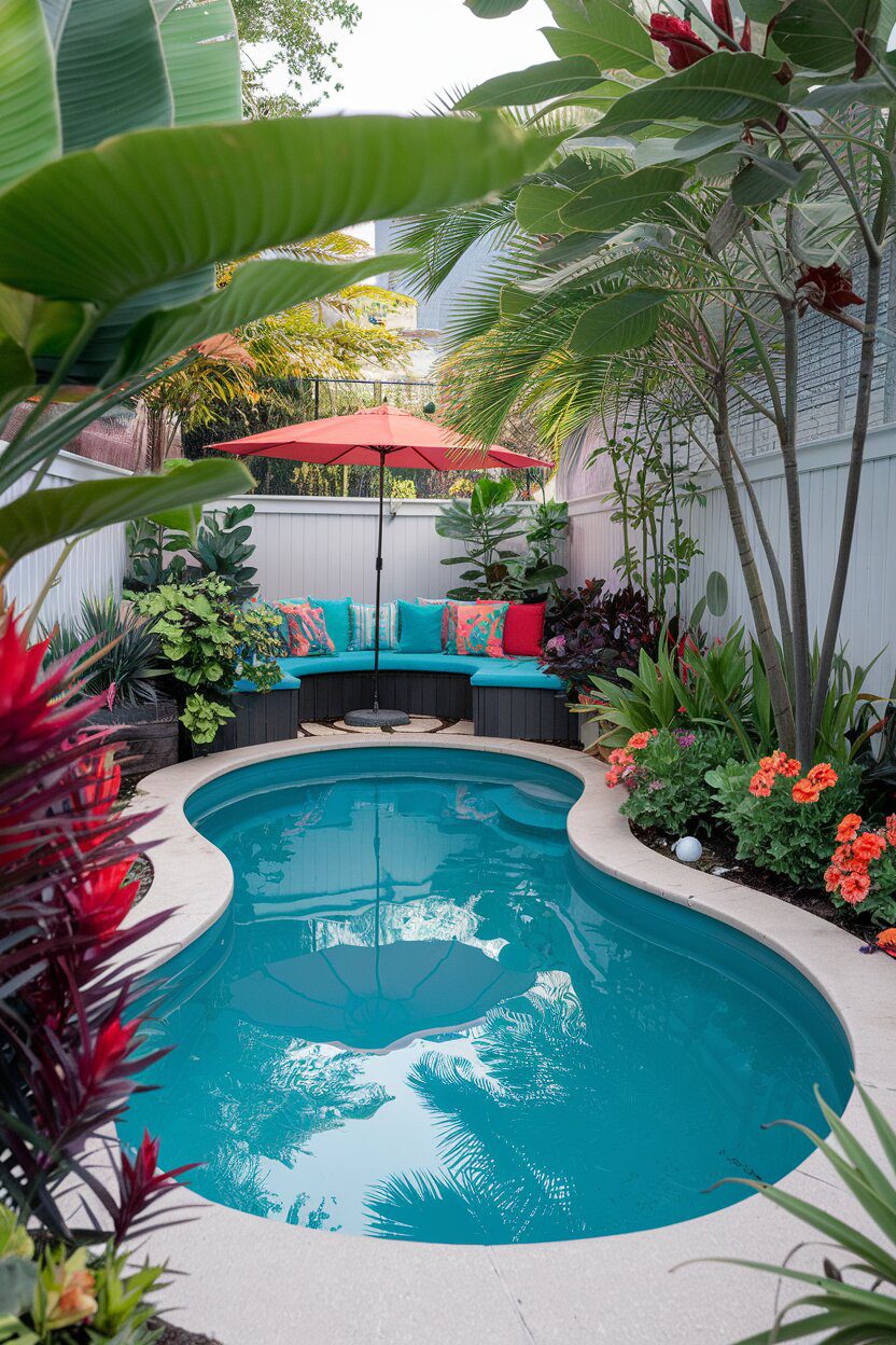8. Kidney-Shaped Pool