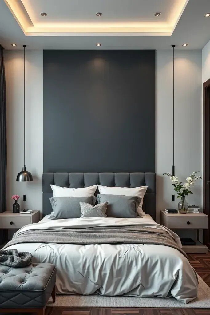 Accent Walls In Neutral And Dark Shades - photo 2